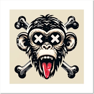 Skull Monkey Posters and Art